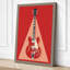 Iconic Guitar Mid-Century - Wrapped Canvas-1768511553-1768511563