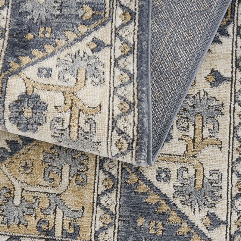 Tapis à bordure carrelée