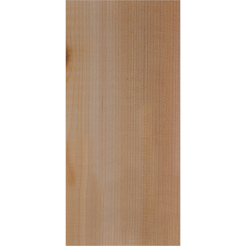 Yorktown Smooth Rafort Tail, Cèdre rouge, H 8 po x l 18 po x P 3,5 po