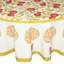 Orange Tree Tablecloth - Red/Green - 70" Round-917942306