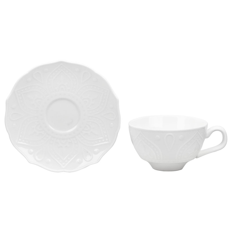 Ensemble de tasse à thé 2 pièces Woodville
