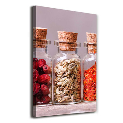 Colorful Spices - Wrapped Canvas Print