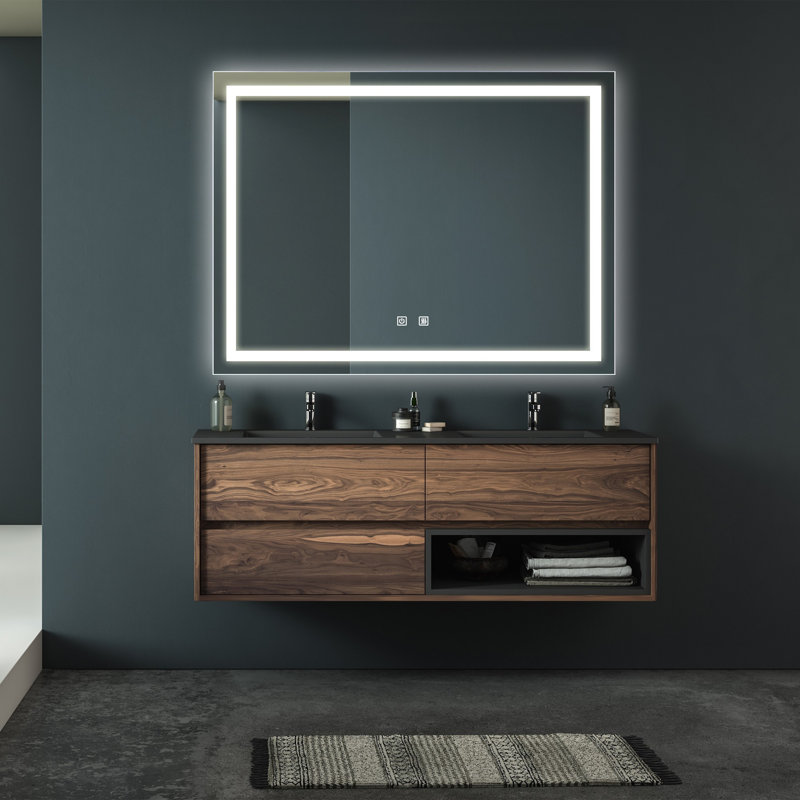 Miroir de salle de bain, 40 po x 32 po