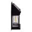 Reisy Matte Black 17cm H Solar Powered Integrated LED Outdoor Sconce with Dusk to Dawn
