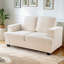 Causeuse moderne, canapé confortable 2 places avec assise profonde, canapé de salon-130073150