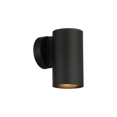 EEEF0D8340604F5BBF8C1E88FF2C8570 Matira Applique murale extérieure DEL 1 lumière, fini noir