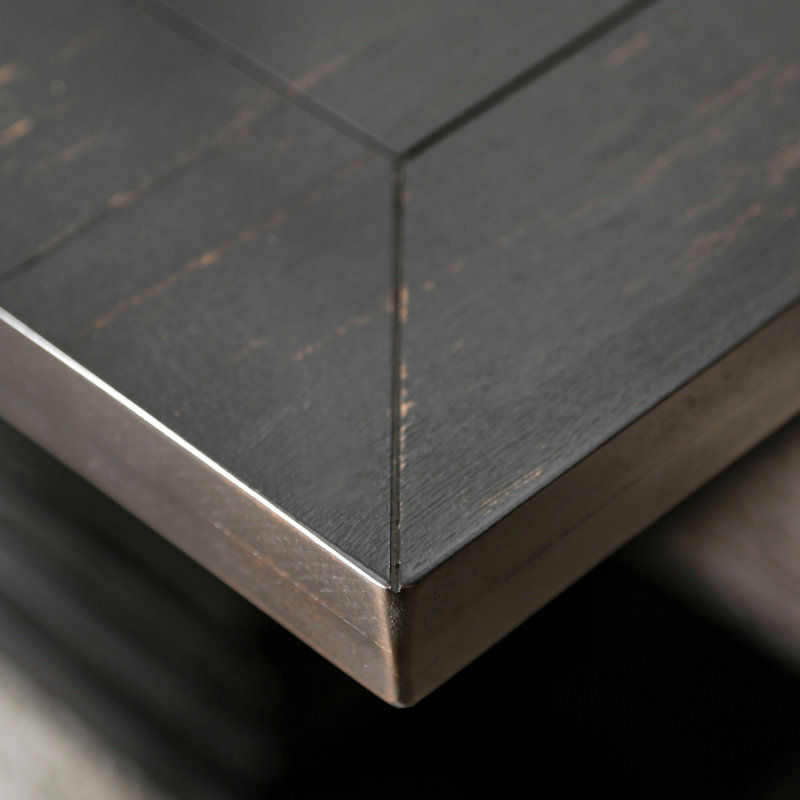 Biyron Solid Wood Base Dining Table