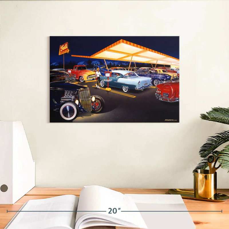 Mehar Ted's Drive-In, 8" H x 12" W