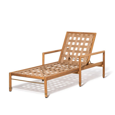 Wes Outdoor Chaise Lounge