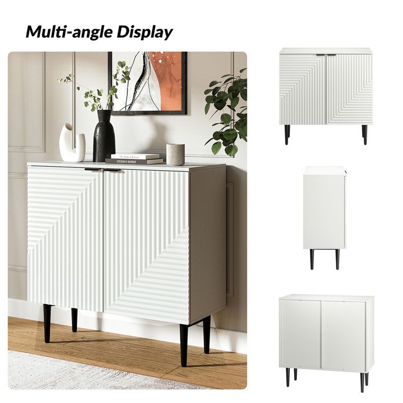 Breithaup Standard Accent Cabinet, White