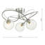 Hegland Glass Semi Flush Mount