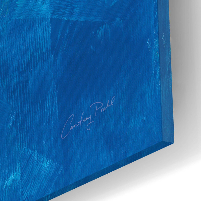 «Catalina par Courtney Prahl, art mural en verre acrylique, H 16 po x l 12 po x P 0,13 po