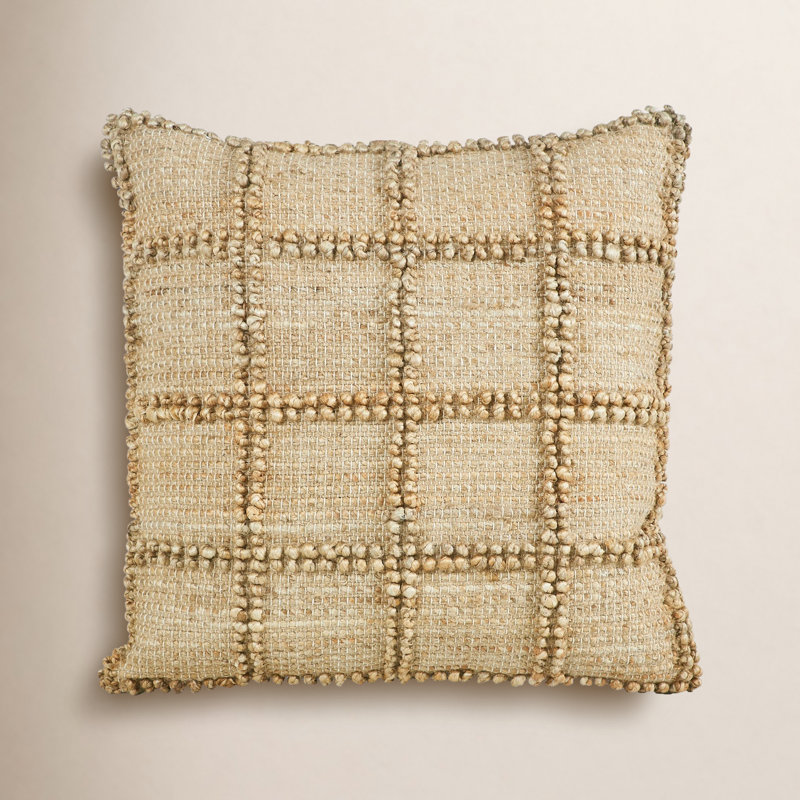 Euro Pillow Cover & Insert, Natural