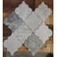 Fort Meyers 12" x 12" Marble Arabesque Mosaic Wall & Floor Tile