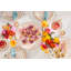Rosy English Garden Enamel Salad/Dessert Plate