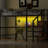 Full Size Metal Loft Bed In Black With Desk, Storage Staircase, Small Wardrobe, Led For Painting Drawing