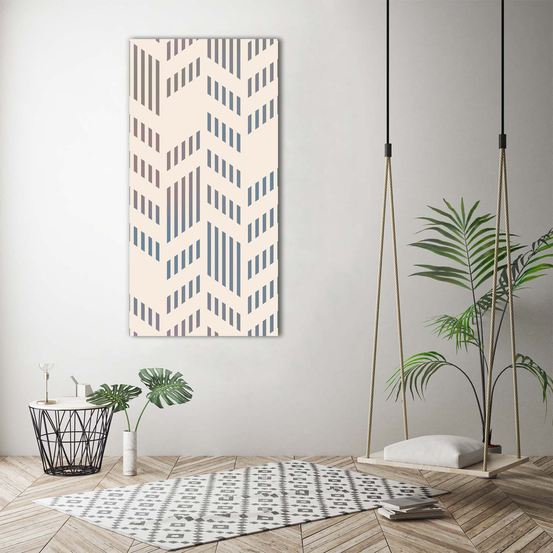 Geometric Background - Wrapped Canvas Print
