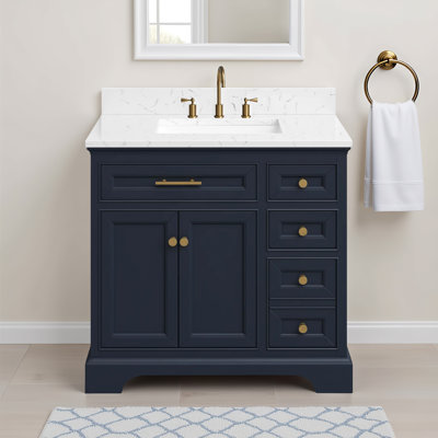 Lisette 36" Single Bathroom Vanity Set