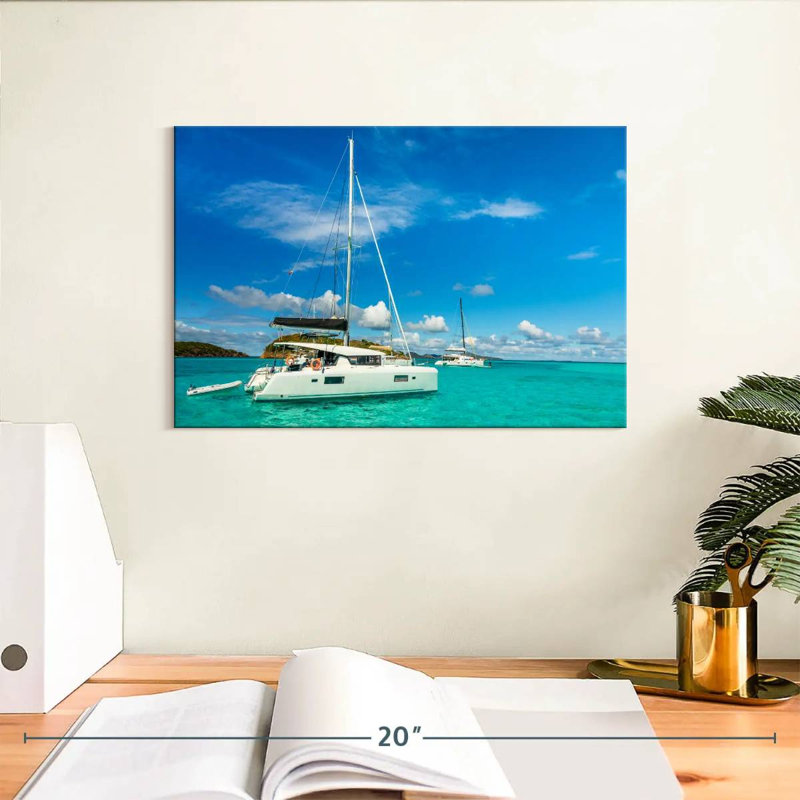 Mehar Catamarans dans les Caraïbes, H 8 po x l 12 po
