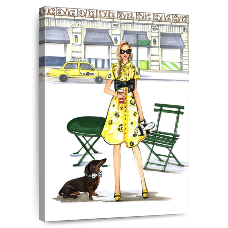 Shuttleworth Kate Spade Kinda Day, 36" H x 24" W