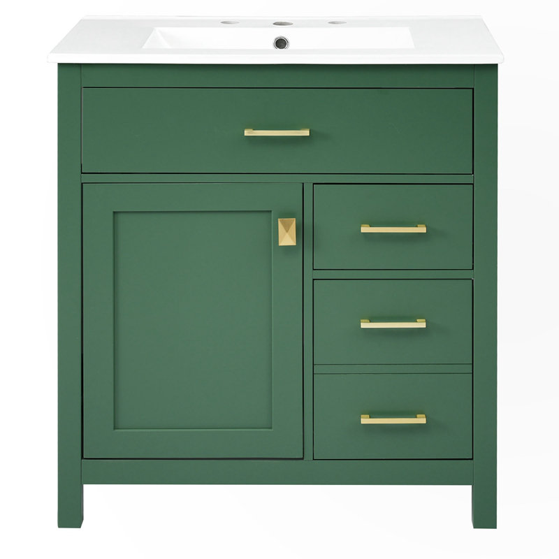 Armoire décorative, Vert