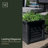 Lakeland Square Resin Planter with Water Reservoir-1947375405-1947375404