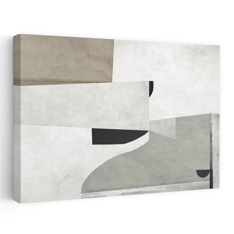 Art contemporain contemporain abstrait, H 16 po x l 24 po