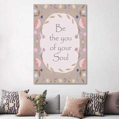 Soul Border by Leah Straatsma - Wrapped Canvas Gallery-Wrapped Canvas Giclée