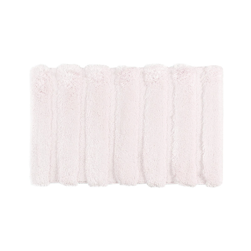 Bath Rug, 34" L x 21" W, Blush