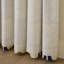 Abacus Flower Navy Eyelet Curtain-114325941