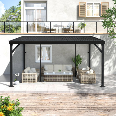 Aluminum Pergola with Canopy