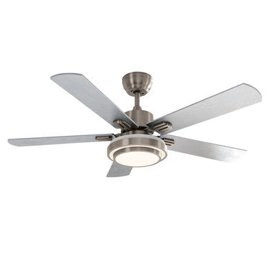Ventilateur de plafond 52 po avec lumières et télécommande Dorathea