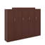 Lit escamotable avec garde-robe et tablette de rangement-1308175398-1308175402