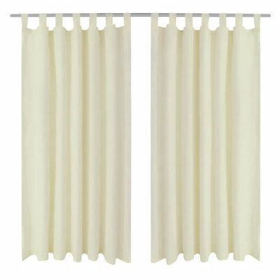 Bachar Semi Sheer Curtain Pair