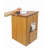FixtureDisplays® Donation Box, Tithing Box, Church Offering Box, Suggestion Feedback Ballot Box 9-1/2''W x 13-7/8''H x 9-1/2''D 1040-8511MO