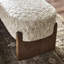 Banc rembourré en chenille Stoyian-1537942563