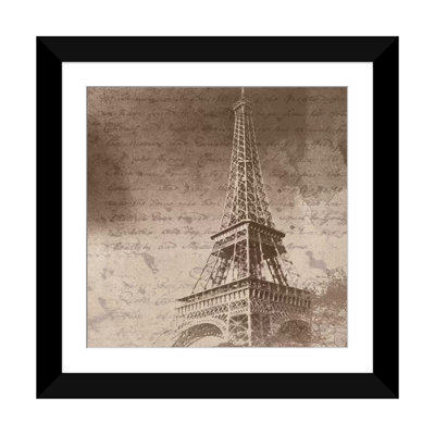 Tour eiffel, impression sur toile tendue