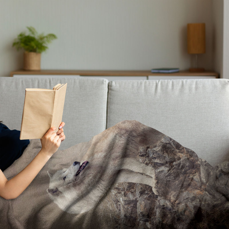 Hand Woven Throw Blanket, 70" x 90"