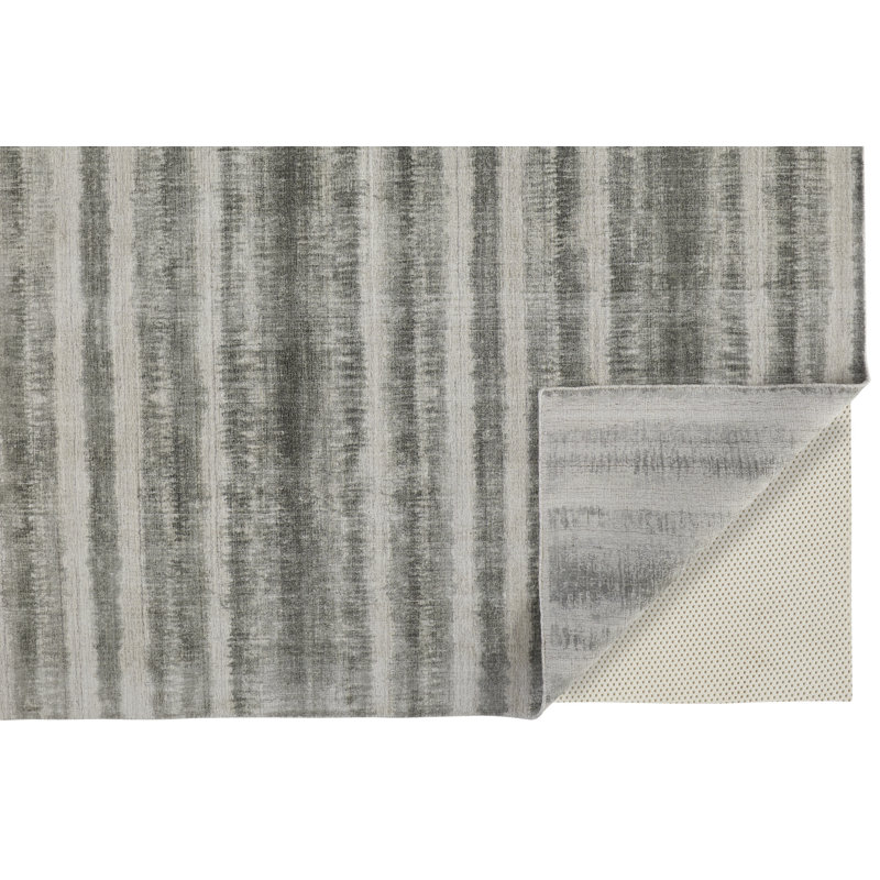 Cinnante Striped Indoor Rug, Rectangle 8' x 10'