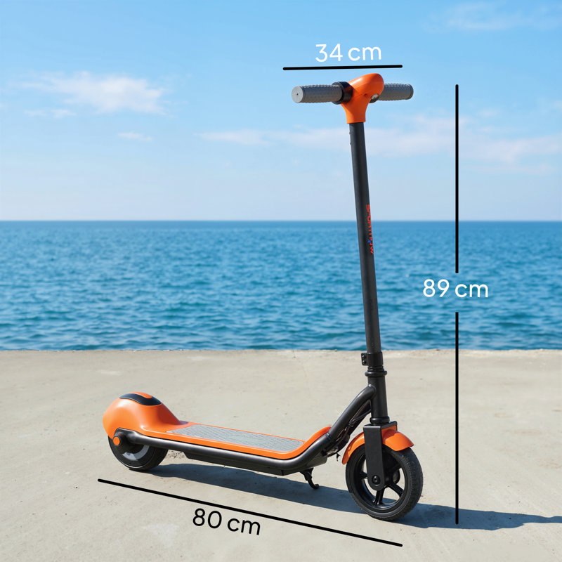 HOMCOM Electric Scooter, Orange