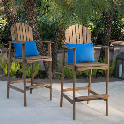 Edson 30" Patio Bar Stool by Breakwater Bay