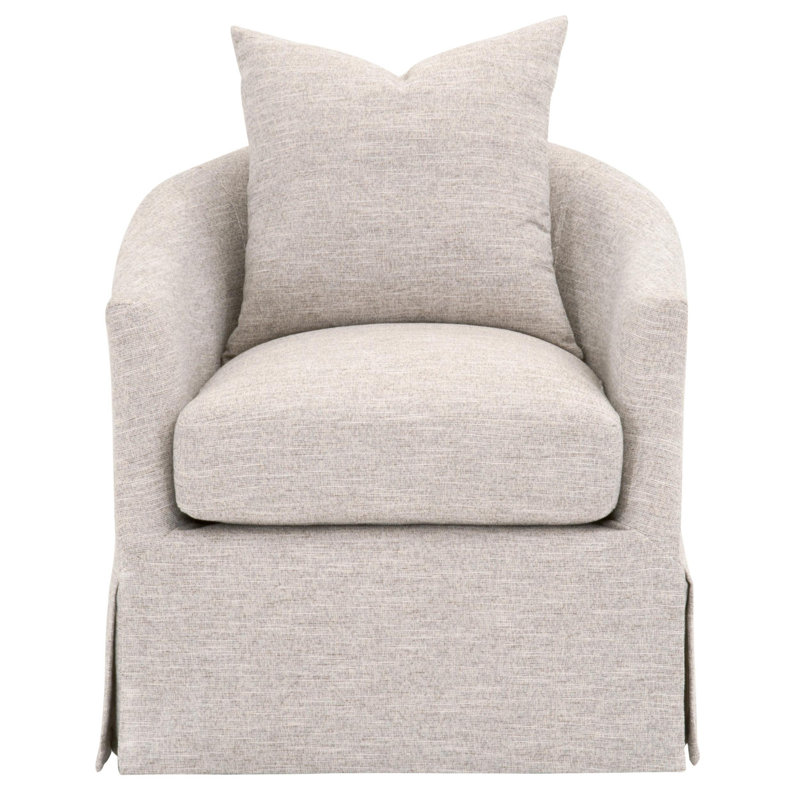 Jymere Swivel Armchair, Beige