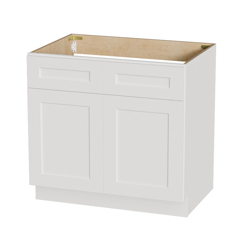 Armoire de base 36 po en bois massif et contreplaqué 36 po