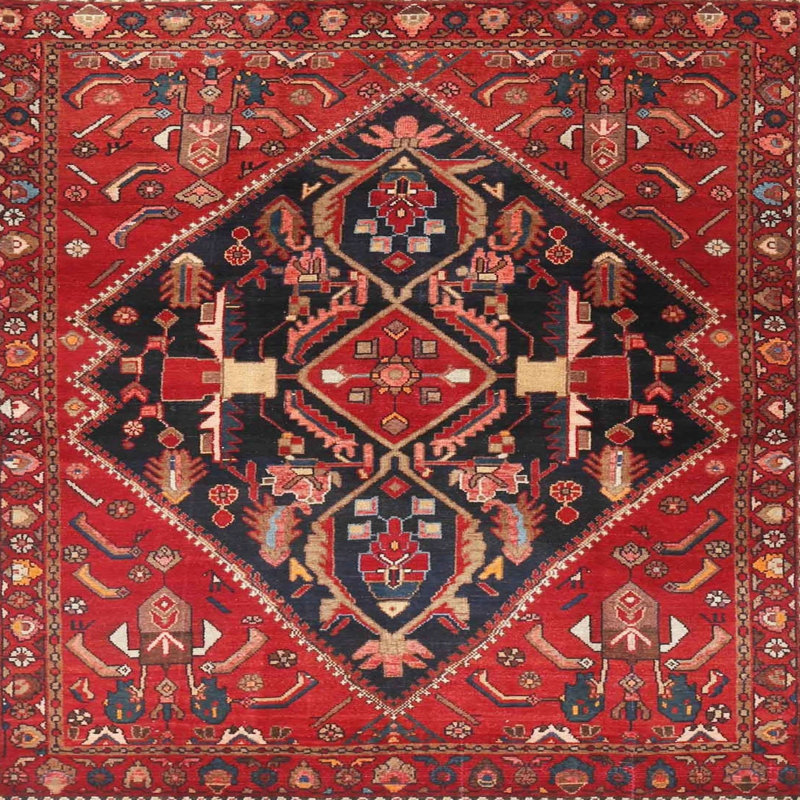 Oriental Indoor Rug, Square 8'