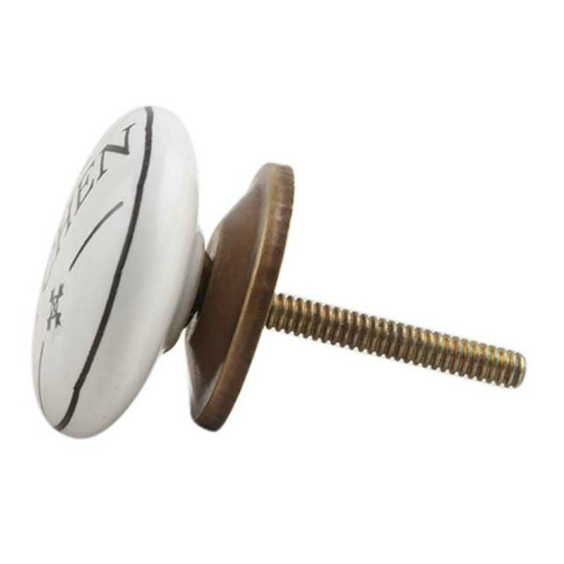 Oversized 1 5/8" Diameter Mushroom Knob