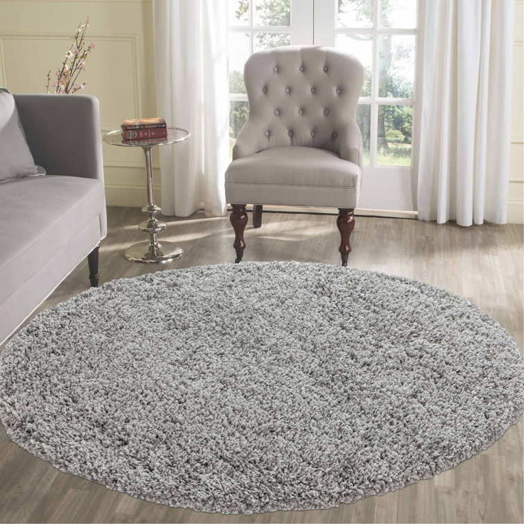 Esterly Solid Colour Shag Area Rug