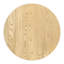 Table basse d'extérieur en oxyde de magnésium 28 po avec surface texturée aspect bois, ronde, chêne naturel-1165715089-1165715090