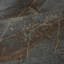 Pinnacle 12 X 48 In. Matte Slate Grey With Molten Copper Porcelain Wall And Floor Tile (11.63 Sq Ft/Case) - 3 Pack