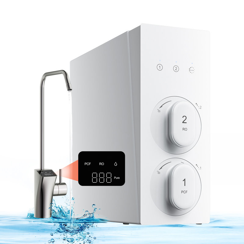 Système d'osmose inversée 800 GPD 8 étages sans réservoir système de filtre à eau sous l'évier
