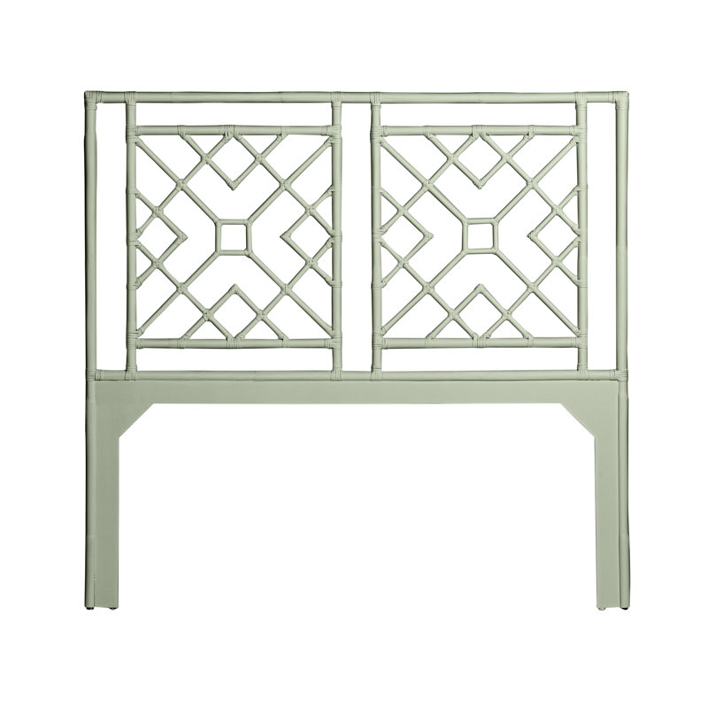 Camden Open-Frame Headboard, Queen, Celery Green